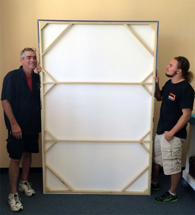 large format canvas print up to 54 x 120